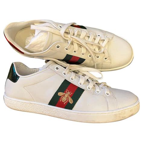 gucci trainers womens sizing|Gucci bee trainers women's.